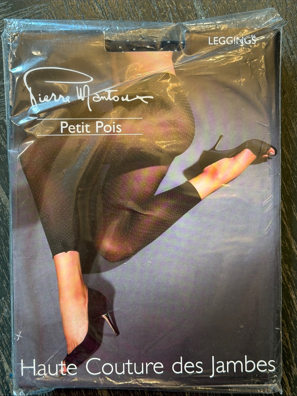 Petit Pois Black Leggings - Women's Hosiery